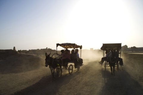 Gaochang ancient city of Turpan in Xinjiang