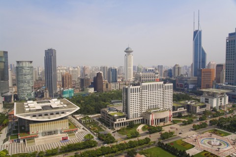 Shanghai,People's Square,Shanghai Grand Theatre,