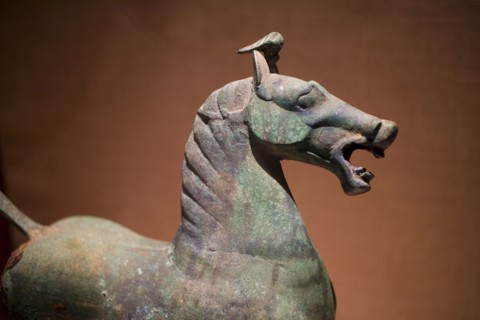 Bronze horse