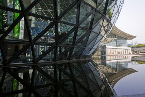 the Shanghai Urban Planning Exhibition Hall