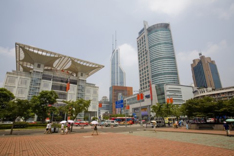 the Shanghai Urban Planning Exhibition Hall