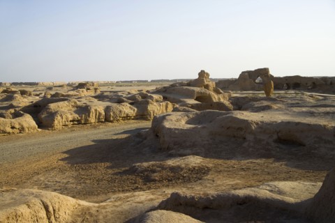 Gaochang ancient city of Turpan in Xinjiang