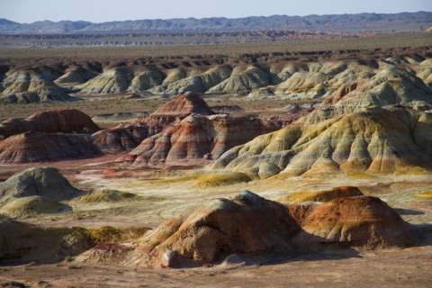 Xinjiang colorful city