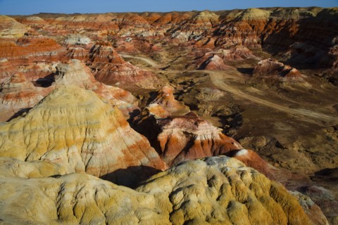 Xinjiang colorful city
