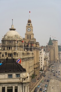 The Bund of Shanghai