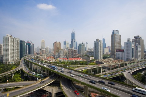 Shanghai Yan'an Road overpass