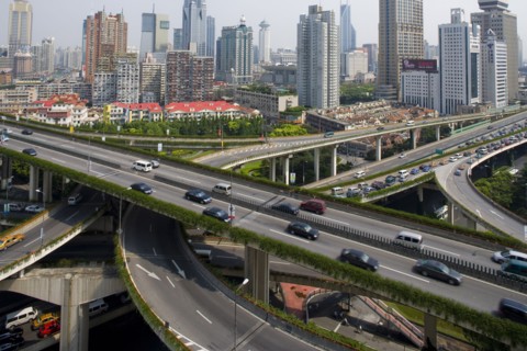 Shanghai Yan'an Road overpass