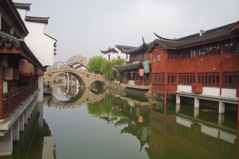the town of Qibao, Shanghai