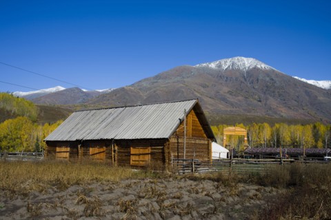 Xinjiang Province, Aletai,