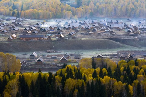 Xinjiang Province, Aletai,