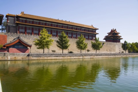 Beijing, Forbidden City, Moat, ???
