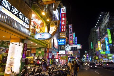 Taichung, Donghai Night Market,