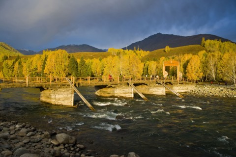 Xinjiang Province, Aletai,