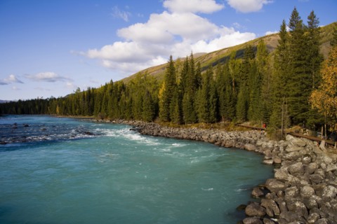 Altay Xinjiang, Kanas,
