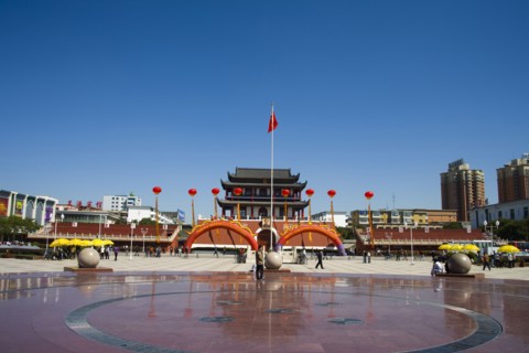 South Gate Plaza, Yinchuan in Ningxia
