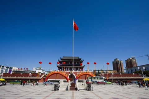 South Gate Plaza, Yinchuan in Ningxia