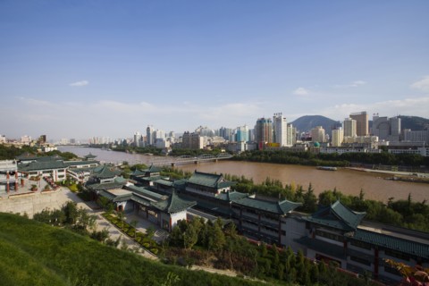 Gansu Province, Gansu, Lanzhou, Huanghe Iron Bridge,