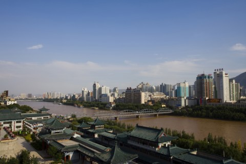 Gansu Province, Gansu, Lanzhou, Huanghe Iron Bridge,