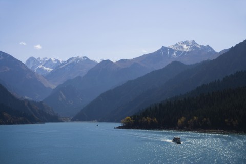 Urumqi, Xinjiang, Tien Shan Mountains, Heavenly Lake,