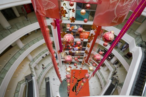 Shanghai, shopping mall