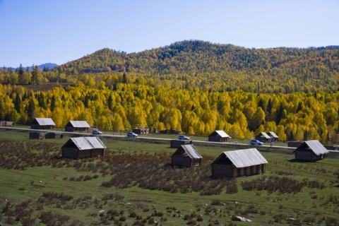 Xinjiang Province, Aletai,