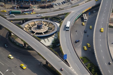 Chongqing Caiyuanba overpass