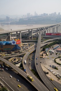 Chongqing Caiyuanba overpass