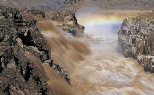 River Huang He,Shaanxi