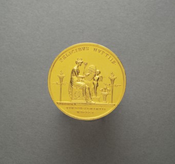 Médaille frappée à l'occasion du mariage de Napoléon 1er et Marie-Louise (2 avril 1810)