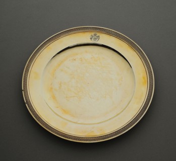 Plate with the coat of arms of Madame Mère