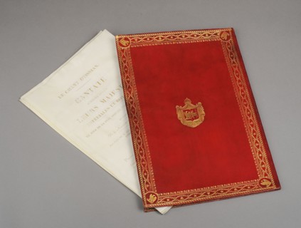 Paer, Manuscrit musical d'une cantate