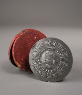 Prototype for plaques and medals of the Ordre de la Réunion