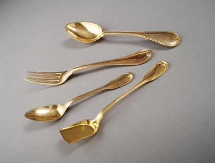 Cutlery belonging to Eugène in Milan