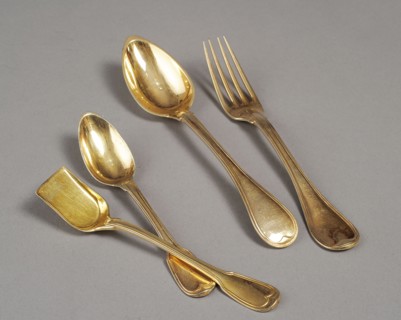 Cutlery belinging to Eugène in Milan