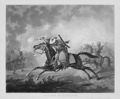 Vernet (d'après), "Attaque de Mameluck"