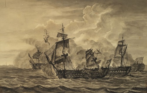 Forestier, Battle of Trafalgar