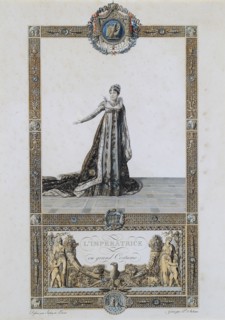 Isabey, Joséphine en costume du sacre