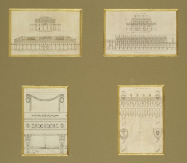 Projets pour un monument célébrant le mariage de Napoléon 1er avec Marie-Louise
