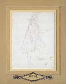David, Etude pour La Distribution des aigles