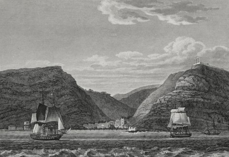 View from the Island of Saint Helena