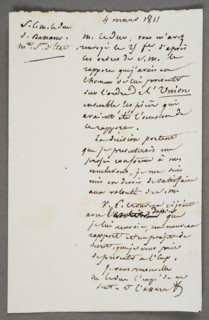 Badge and medal design plans for the Order de la Réunion