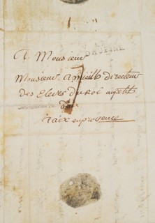 Lettre de jeunesse de Napoléon