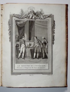 Le ministre de l'Intérieur présente du sucre de betterave à Napoléon