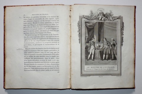 Le ministre de l'Intérieur présente du sucre de betterave à Napoléon
