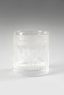 Verre gobelet au chiffre d'Eugène de Beauharnais