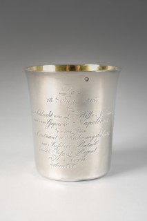 Timbale aux armes de Napoléon 1er