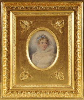 Isabey, Portrait de madame Grand