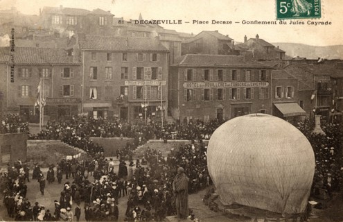 Montgolfière à Decazeville