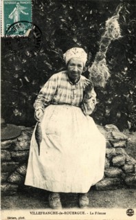 Portrait d'une fileuse
Villefranche-de-Rouergue