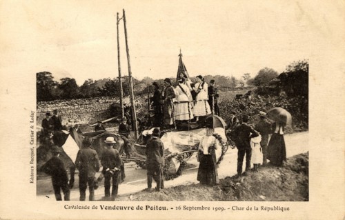 Char de la République, 26 septembre 1909
VENDEUVRE-DU-POITOU